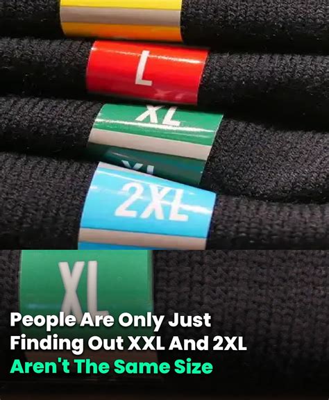 2Xl And Xxl Are They The Same
