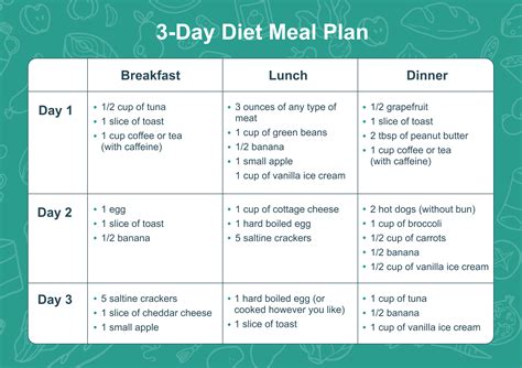 3 Day Diet