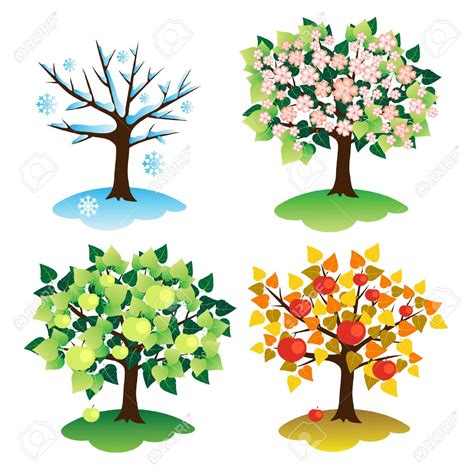 4 Seasons Clip Art