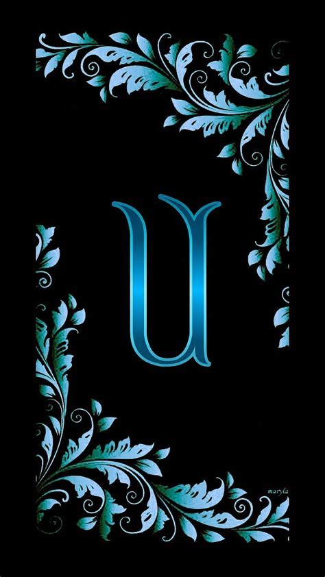 4K Wallpaper Of Letter U