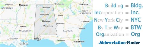 Abbreviation For Alabama