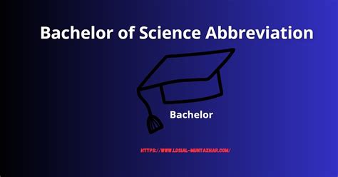 Abbreviation For Bachelor Of Science