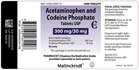 Acetaminophen With Codeine