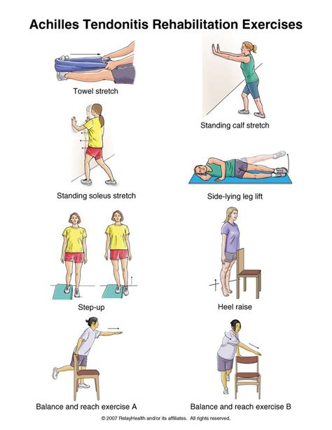 Achilles Tendonitis Exercises