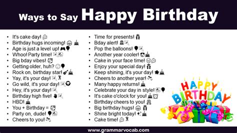 Acronym For Happy Birthday