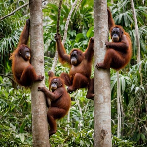 Adaptations Of Orangutans