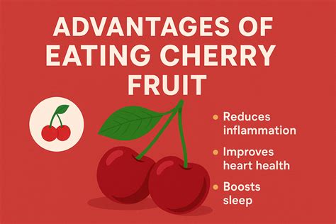 Advantages Of Eating Cherry Fruit