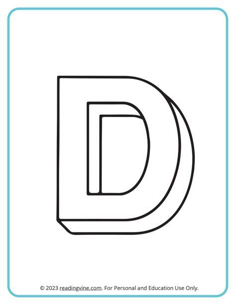 Alphabet D Drawing