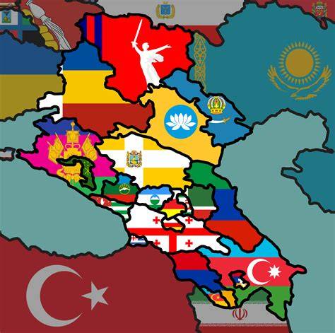 Alternative Map Of Caucasus