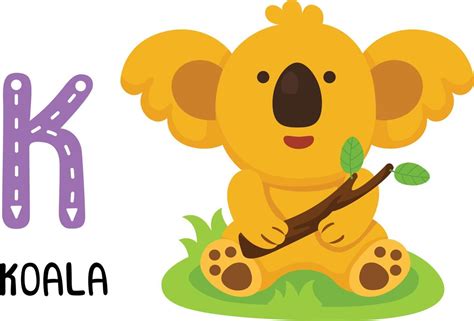 Animal Alphabet Letter K