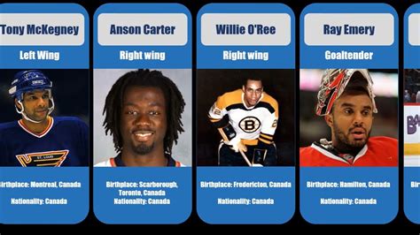 Are There Any Black Nhl Players