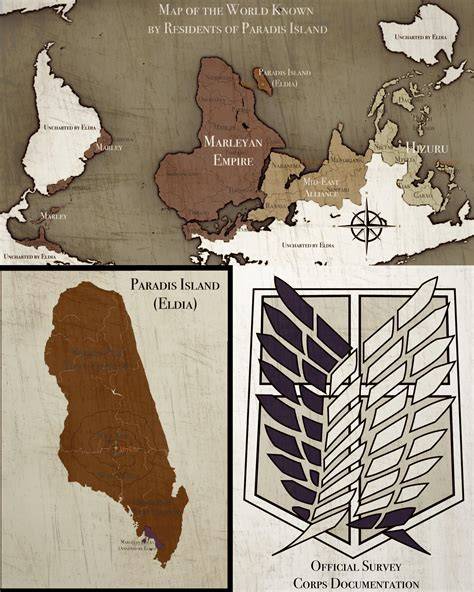 Attack On Titan Map Season 3