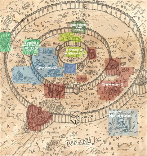 Attack On Titan Village Map