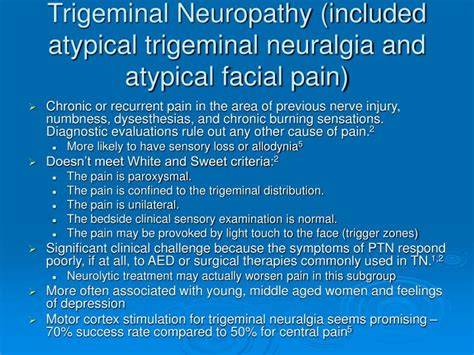 Atypical Trigeminal Neuralgia