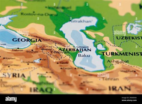 Azerbaijan Map World