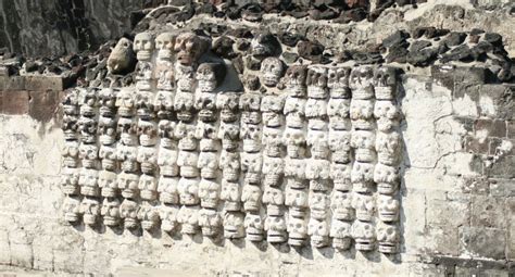 Aztec Tower Of Skulls