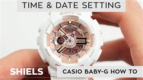 Babyg Instructions To Change Time