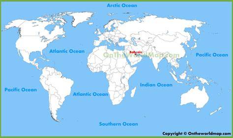 Bahrain Location In World Map