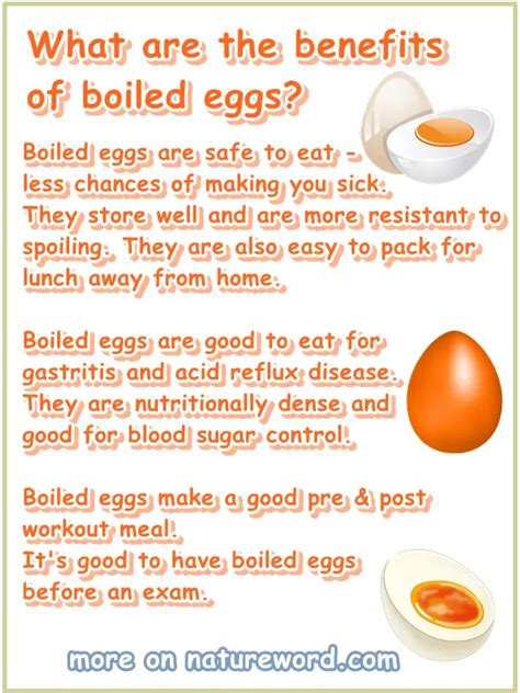 Benefits Of Boiled Eggs