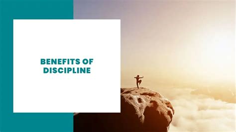 Benefits Of Discipline