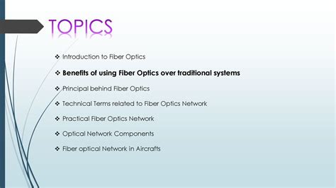 Benefits Of Fiber Optics