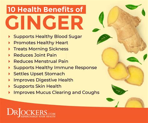 Benefits Of Ginger