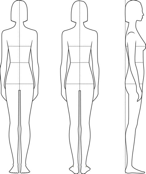 Body Silhouette Drawing