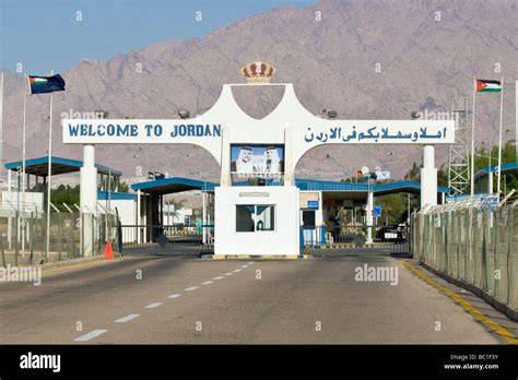 Border Of Jordan And Israel