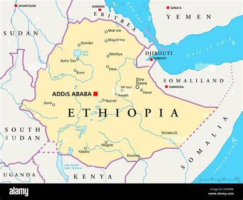 Borders Of Ethiopia