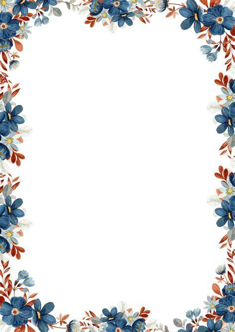 Borders Of Flowers