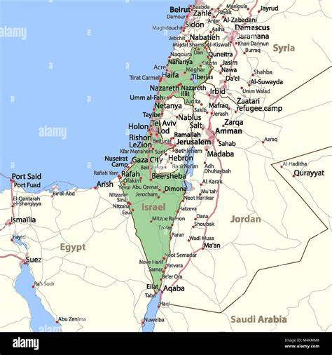 Borders Of Israel