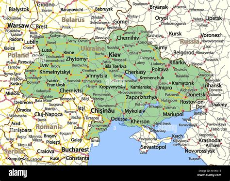 Borders Of Ukraine