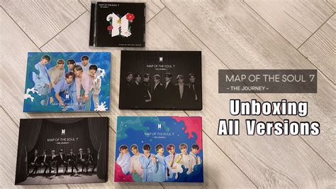 Bts Map Of The Soul 7 The Journey Unboxing