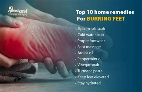 Burning Feet At Night
