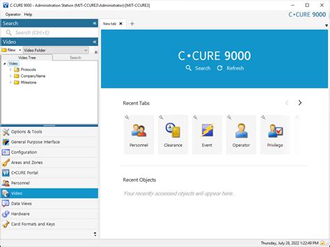 C Cure 9000 Screen