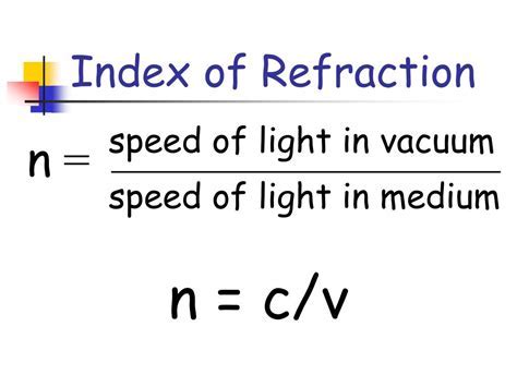 C Index Equation