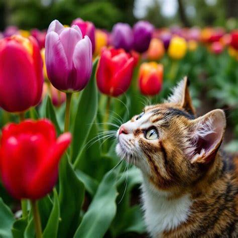 Can Cats Eat Tulips