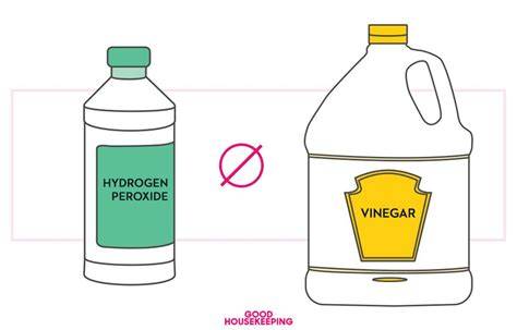 Can You Mix Vinegar And Hydrogen Peroxide