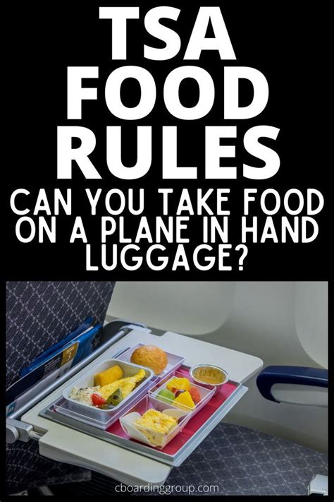 Can You Take Food On A Plane