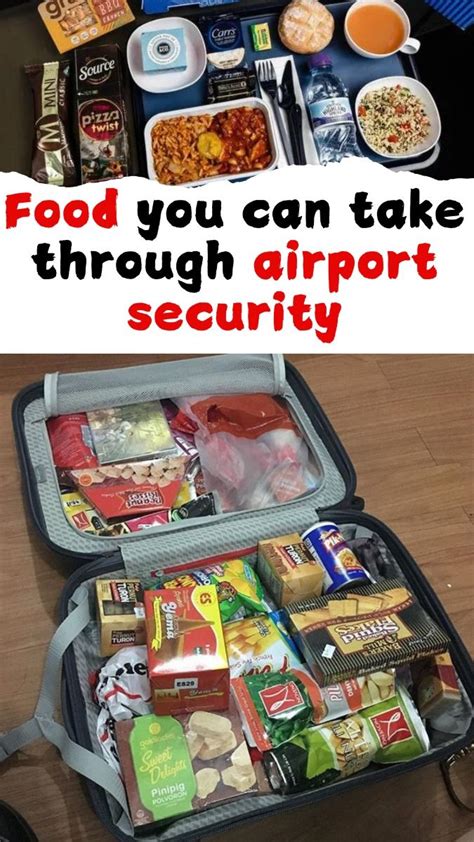 Can You Take Unopened Food Through Tsa