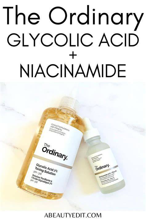 Can You Use Glycolic Acid With Niacinamide