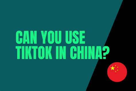 Can You Use Tiktok In China