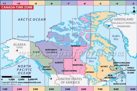 Canada Quebec Time Zone