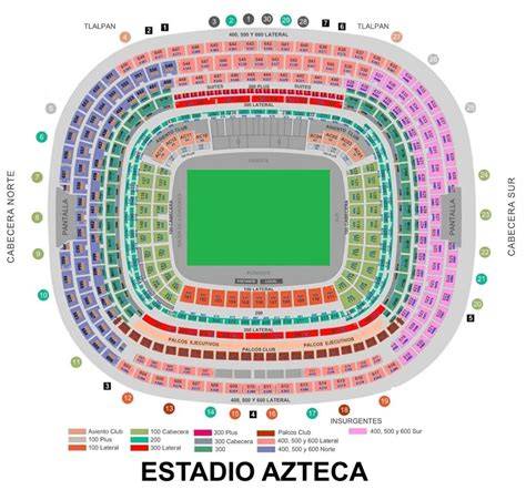 Capacity Of Estadio Azteca