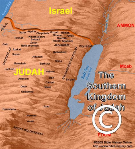 Capital City Of Judah In The Bible