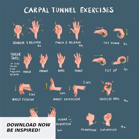Carpal Tunnel Syndrome Exercises