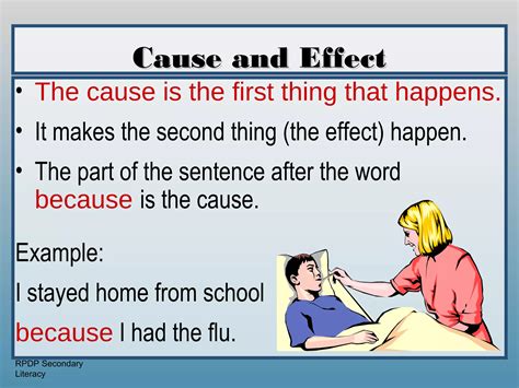 Cause Versus Because