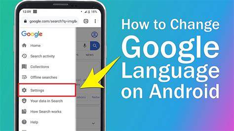 Change Google Language To English Mobile