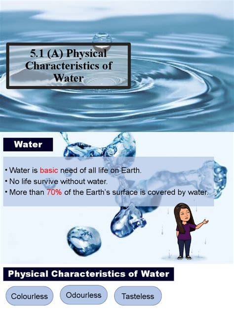Characteristics Of Water
