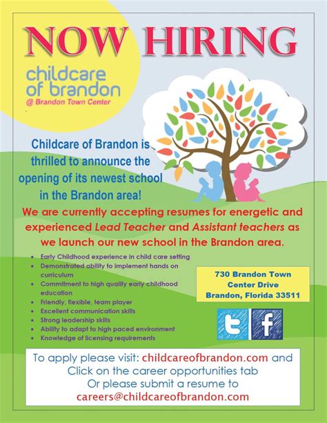 Childcare Hiring Near Me